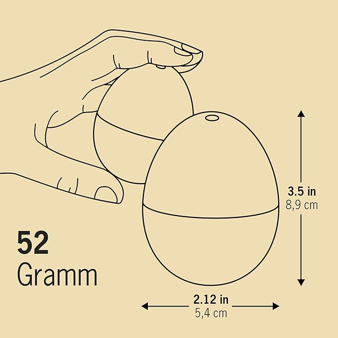 Tiger BeepEgg β Egg Timer for Boiling Eggs β Musical Egg Cooker for Soft, Medium, Hard Boiled Eggs β Food Safe β Singing Floating Egg Timer β Egg Cooker for 3 Levels of Doneness - Brainstream