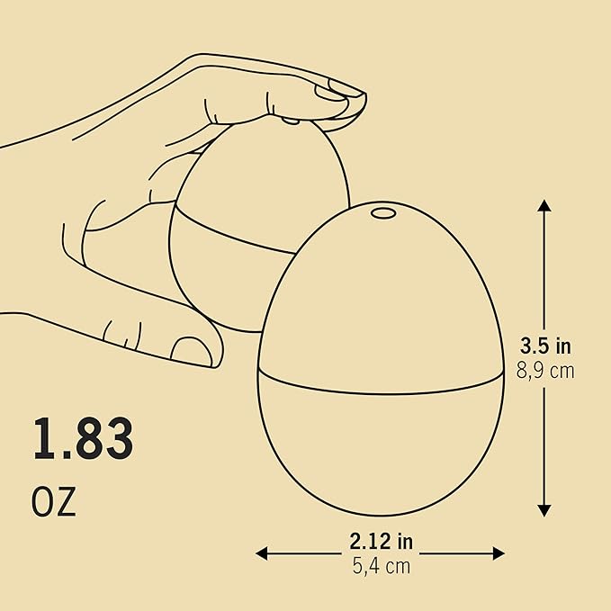 Moo BeepEgg β Egg Timer for Boiling Eggs β Musical Egg Cooker for Soft, Medium, Hard Boiled Eggs β Food Safe β Singing Floating Egg Timer β Egg Cooker for 3 Levels of Doneness - Brainstream