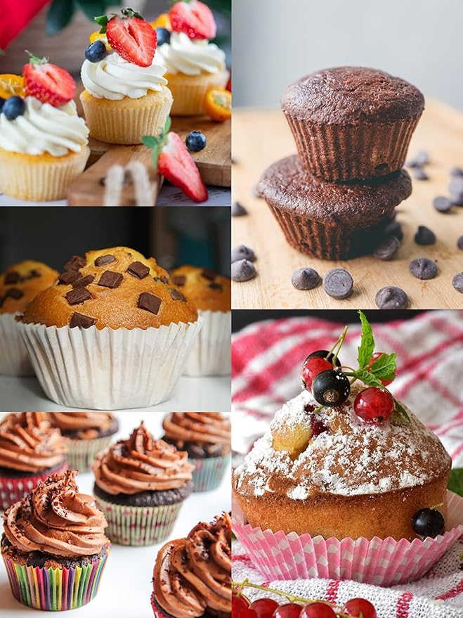 Walooza Muffin Cupcake Pan, Nonstick 12 Cupcake Tray, Cheesecake Pan for Baking