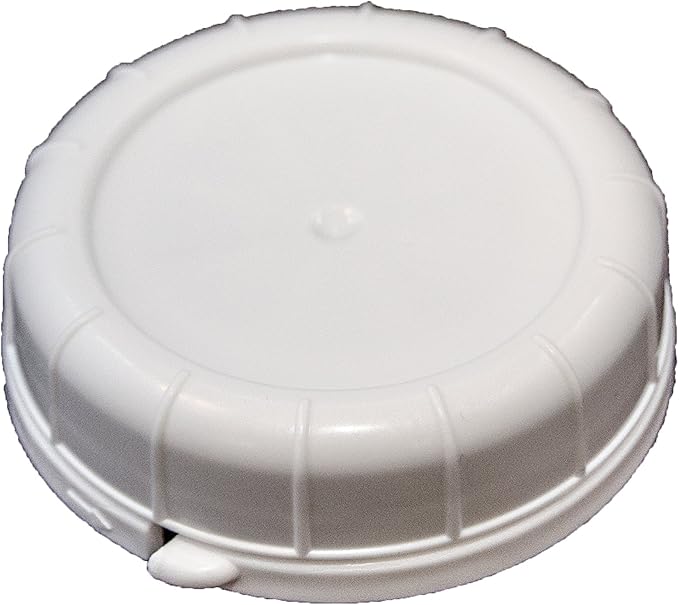 The Dairy Shoppe Glass Milk Bottle, Heavy Glass with Extra Lid, Creamery Style with Extra Caps (4, Round Quart)