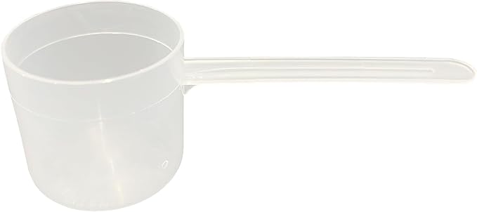 55 mL (55 CC | 1.86 Oz.) Long Handle Scoop for Measuring Coffee, Pet Food, Grains, Protein, Spices and Other Dry Goods (Pack of 1)