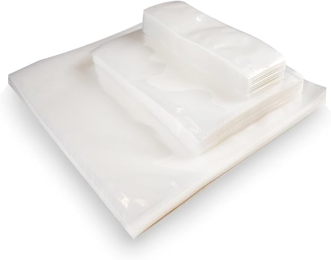 UltraSource - Chamber Machine Pouches 3 Mil Thickness, 6" x 12", Pack of 250 Vacuum Chamber Pouches, BPA-Free Pre-Cut Chamber Vacuum Sealer Bags with tear notch