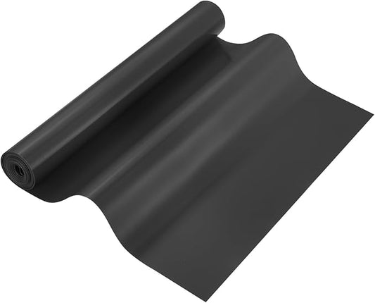 uxcell 11.8IN x 7.9FT Silicone Baking Mat Rolls, Heat Resistant Baking Mats, Non-Stick Pastry Mats, Non-Slip Countertop Mats, Refrigerator Liners Black