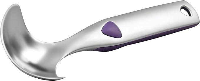 Wilton Heavy-Duty Ice Cream Scoop With Non-Slip Grip, Ice Cream Bar Supplies, Ice Cream Scoops Best Rated Ice Cream Sundae Bar Supplies (Silver)