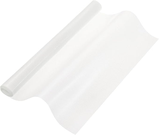 uxcell 11.8IN x 3.9FT Silicone Baking Mat Rolls, Heat Resistant Baking Mats, Non-Stick Pastry Mats, Non-Slip Countertop Mats, Refrigerator Liners White