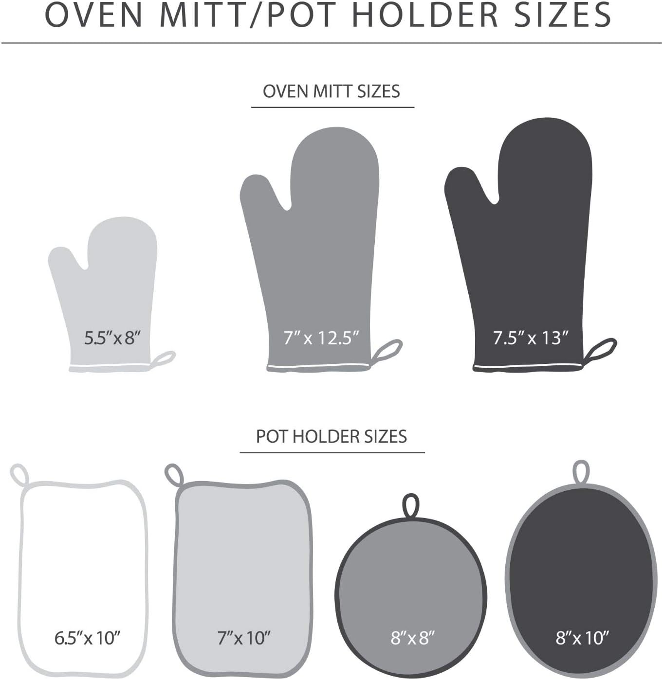 KitchenAid Asteroid Pot Holder 2-Pack Set, Milkshake Tan, 6.5"x10"