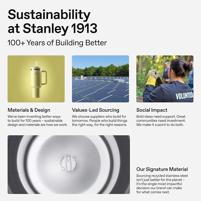 STANLEY Quencher H2.0 Tumbler with Handle and Straw 64 oz | Flowstate 3-Position Lid | Cup Holder Compatible for Travel | Insulated Stainless Steel Cup | BPA-Free | Cobalt