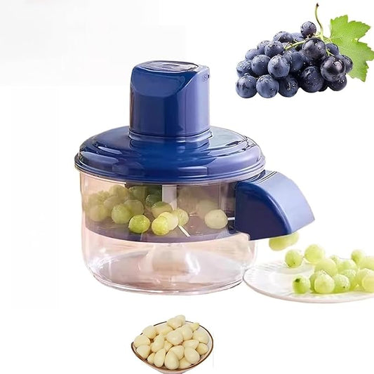 Automatic Electric Peeler Machine - 3-in-1 Effortless Peeler for Potatoes, Garlic, Vegetables and Fruits | Quick Safe Kitchen Helper with [Function] Blade