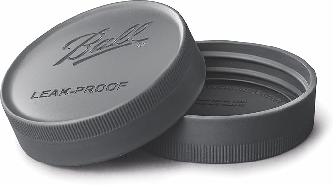 Ball Mason Jar Leak-Proof Lids, Regular Mouth, 6 CT (Pack of 4)