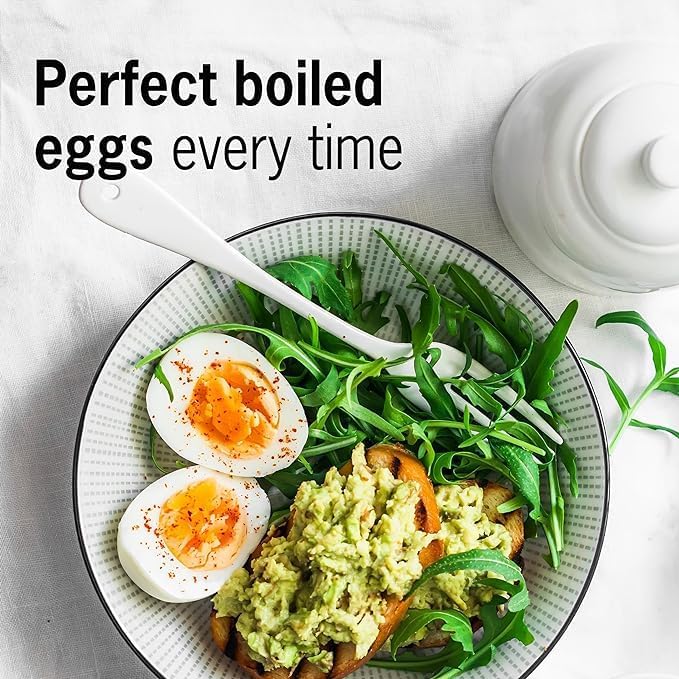 Rooster Beepegg – Egg Timer for Boiling Eggs – Musical Egg Cooker for Soft, Medium, Hard Boiled Eggs – Food Safe – Singing Floating Egg Timer – Egg Cooker for 3 Levels of Doneness - Brainstream