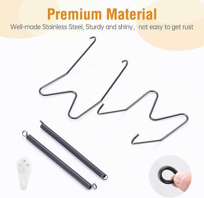 Bilillo 3 Pack Plate Hangers for The Wall, Suitable for 9''-11'' Decorative Plate,Invisible Heavy Duty Wire Plate Holder with Wall Hooks, Plate Hangers for Displaying Plates, Platter, Dish (Black)