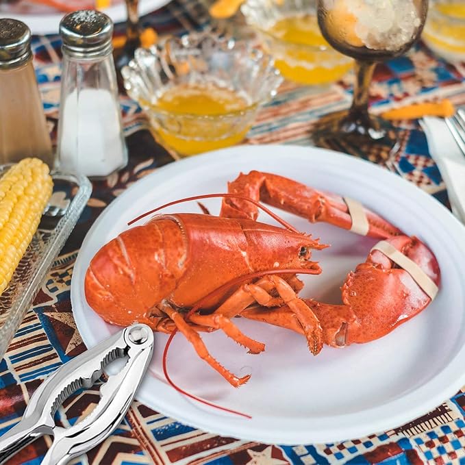 Crab Crackers and Tools, Lobster Crackers, Seafood Crab Leg Cracker Tools, Nut Cracker Set, 16 Pack