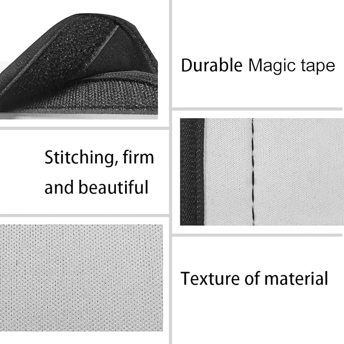 6 PCS Washable Refrigerator Door Handle Covers Anti-Skid Protector for Fridge Oven Dishwasher Keep Off Fingerprints Liquid Oil Stain Food Spot, Lotus Flower