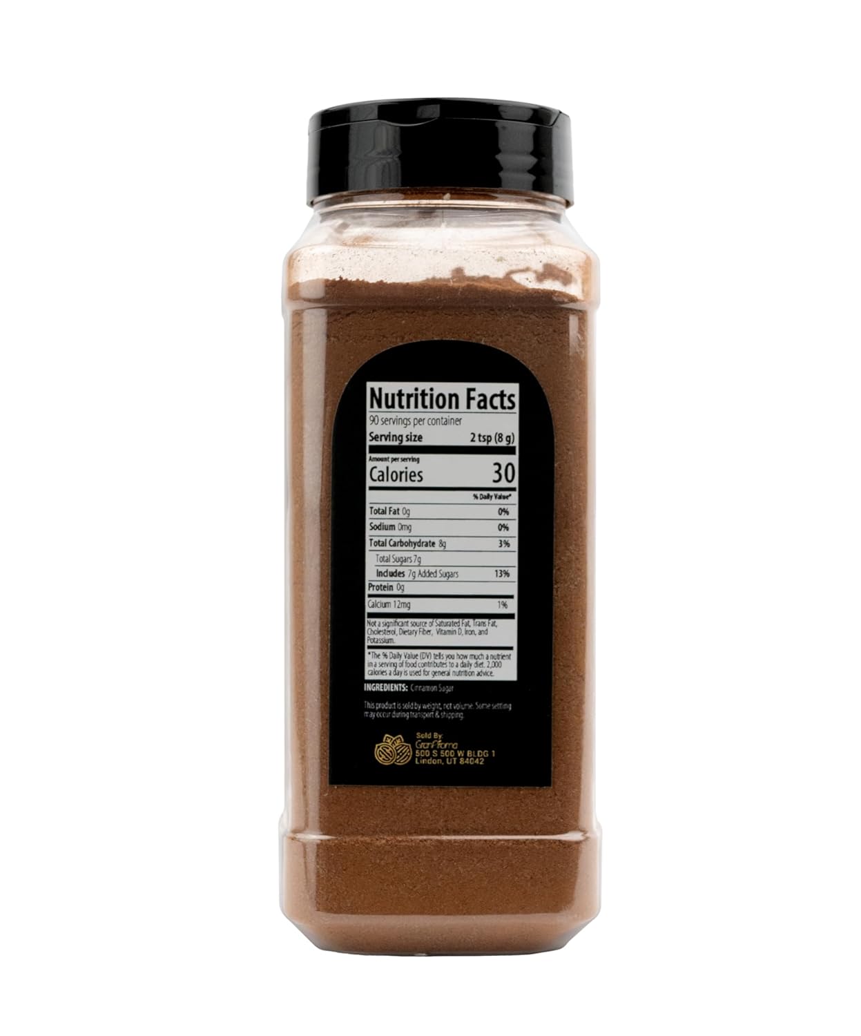 GranAroma Cinnamon & Sugar, Sweet and Aromatic, Flavorful Blend, Baking and Cooking (1.6 Pound)
