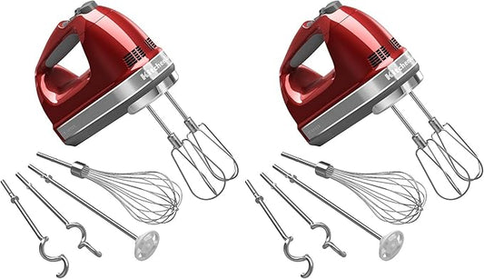 KitchenAid 9-Speed Hand Mixer - KHM926,(Pack of 2)