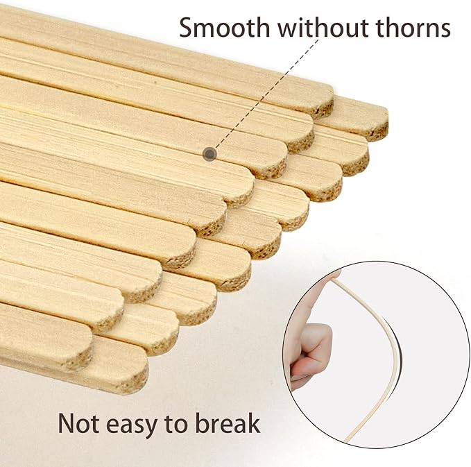 Bamboo Coffee Stirrers Individually Wrapped 1000 Count, 7 inch Coffee Stir Sticks - For Hot Drinks and Cocktails, Smooth End, Disposable and Travel-Friendly