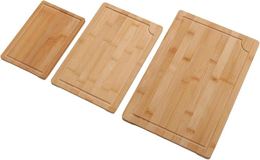 SUNGOOYUE Wooden Cutting Board Chopping Board, Large Wooden Cutting Boards For Meat Vegetable Cheese, Heavy Duty Kitchen Serving Tray Nan