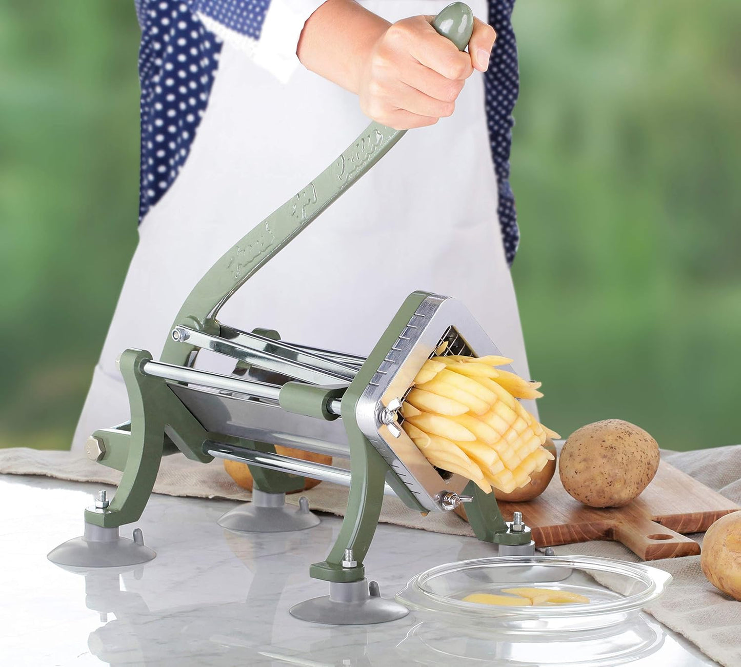 New Star Foodservice 39665 Suction Cup Feet for Industrial Commercial French Fry Cutter, Set of 4